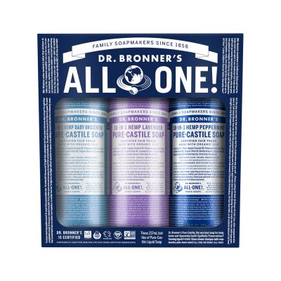 Dr. Bronner's Pure-Castile Soap Liquid Cosmic Classics 237ml x 3 Pack